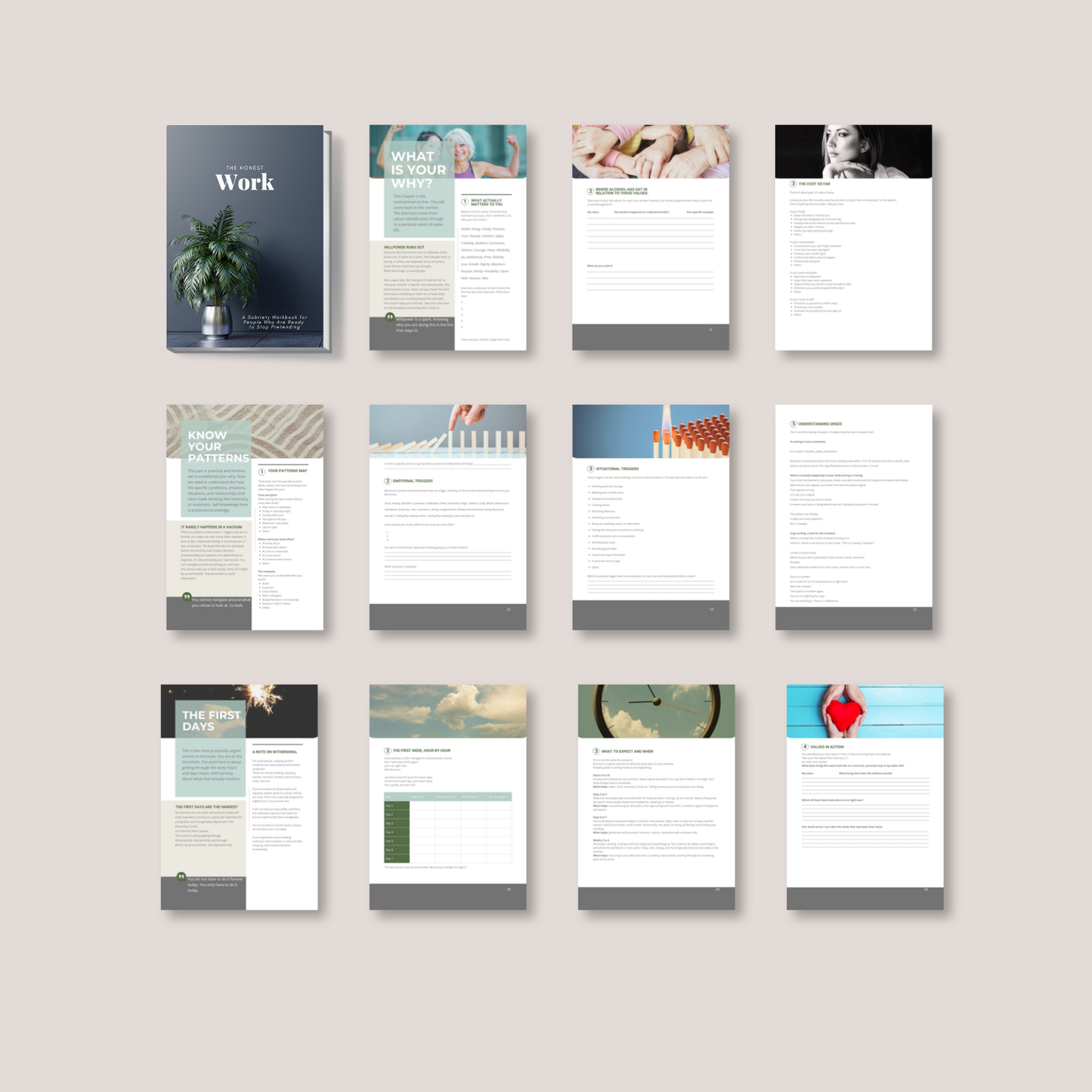 The Honest Work: A Sobriety Workbook for People Who Are Ready to Stop Drinking