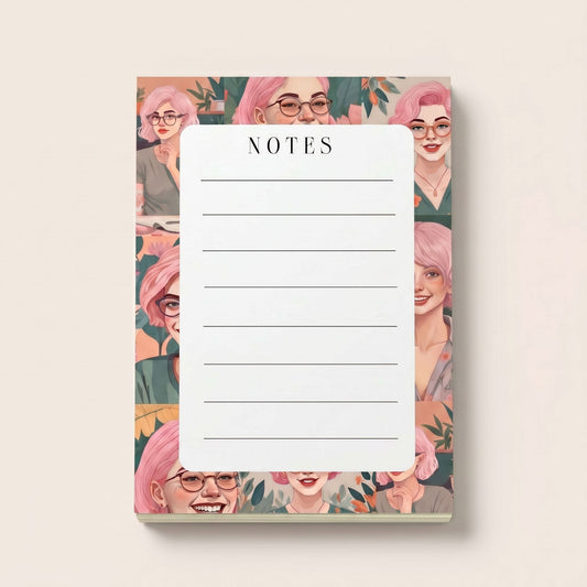 Illustrated Neuroblossom Notepad