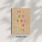 I will succeed because I dared to try | Greeting Card