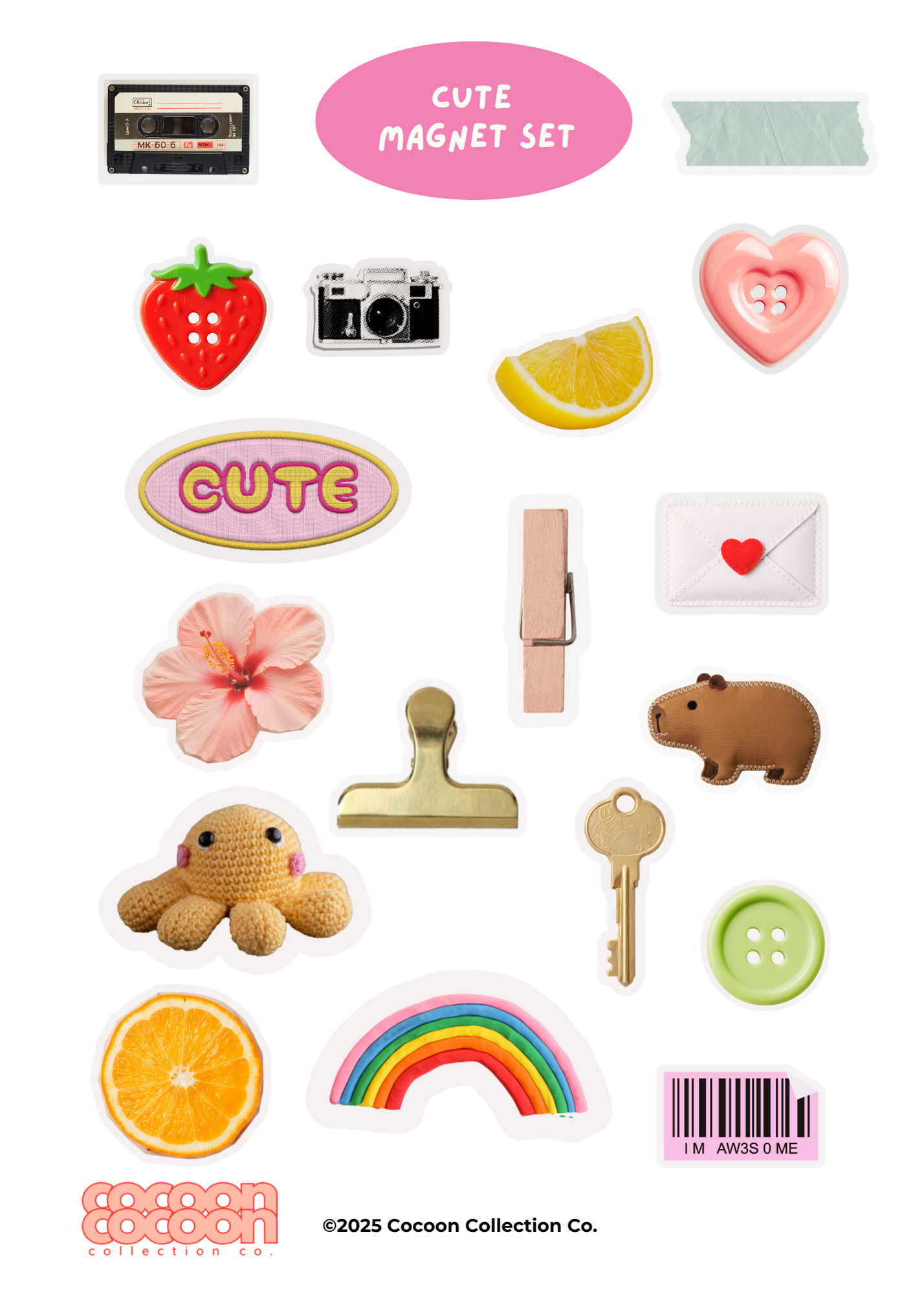 Cute Magnet Set