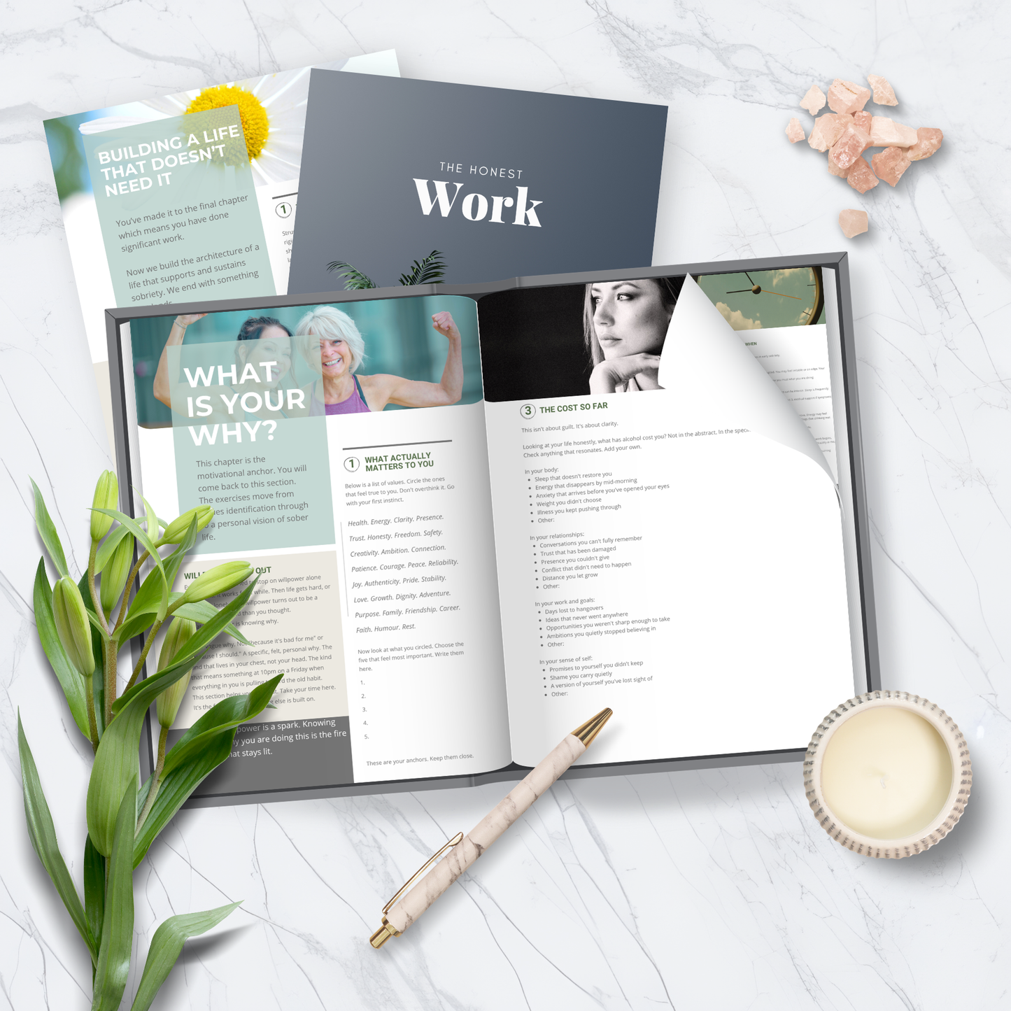 The Honest Work: A Sobriety Workbook for People Who Are Ready to Stop Drinking