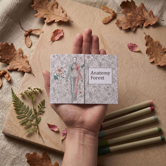 Anatomy Forest Micro Colouring DIY Book