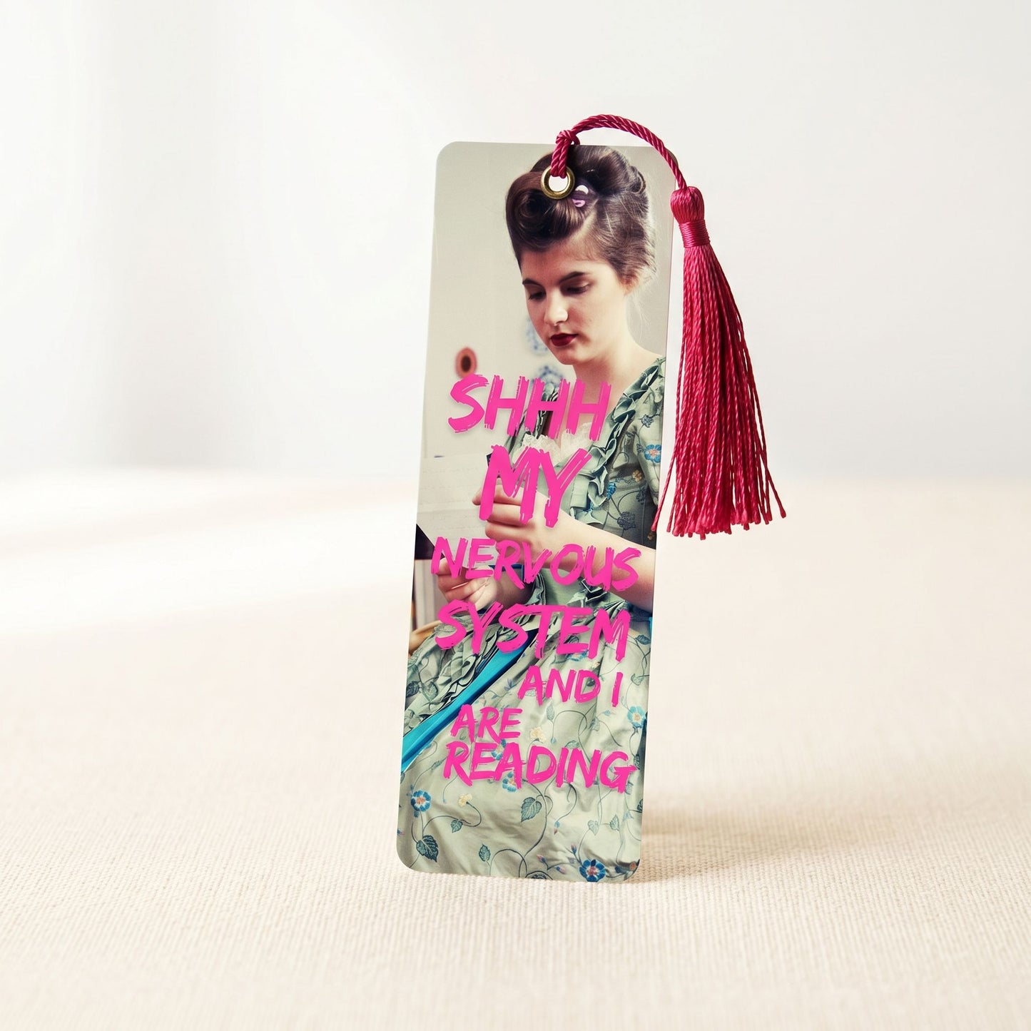 Victorian Bookmark, Dramatic Dark Academia