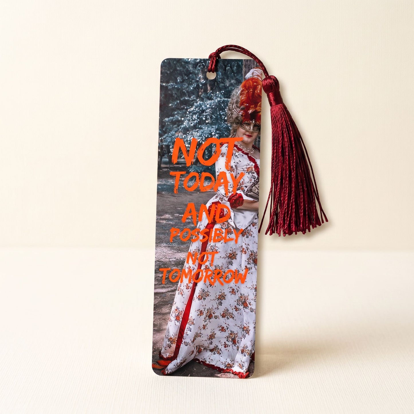 Victorian Bookmark, Dramatic Dark Academia