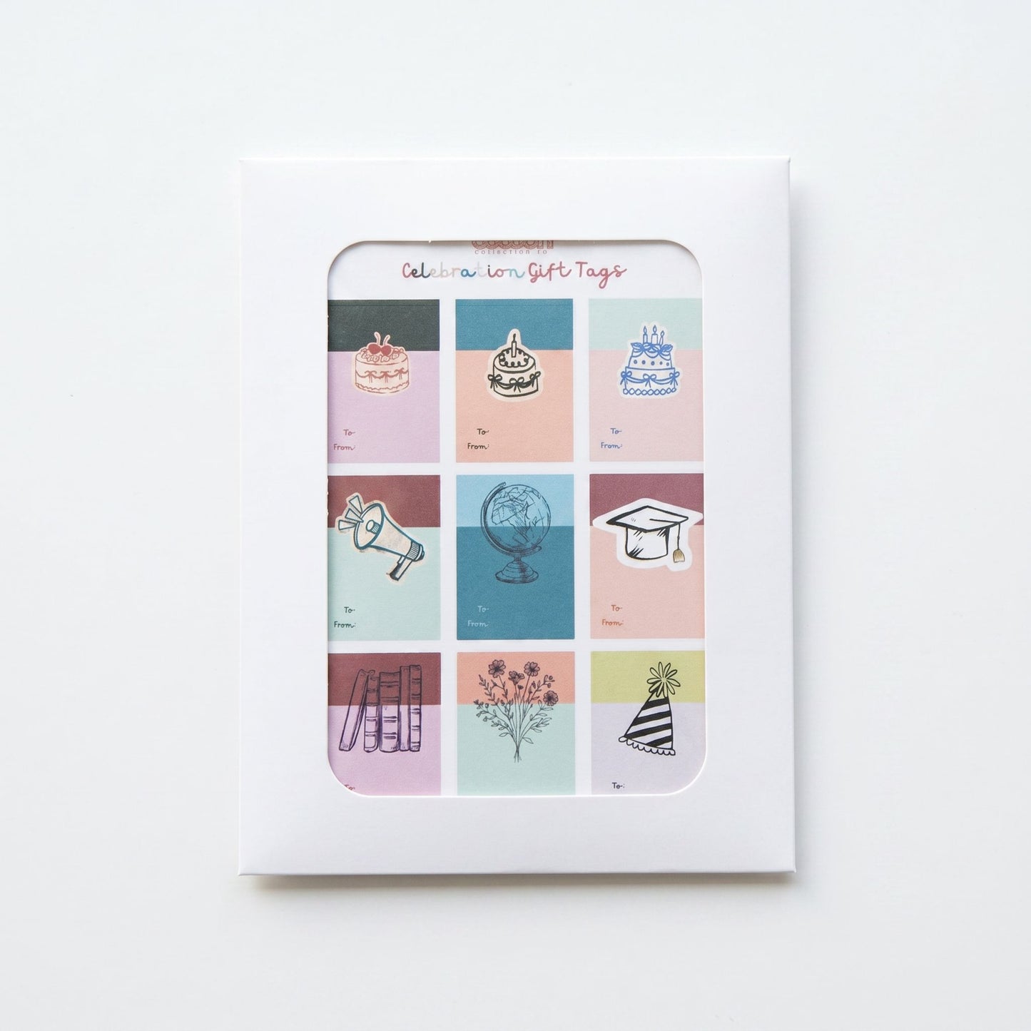 Celebrations Gift Tag Set: 9 Designs