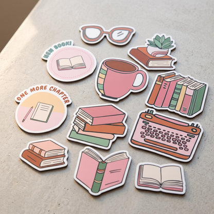 Book Lover's Magnet Set