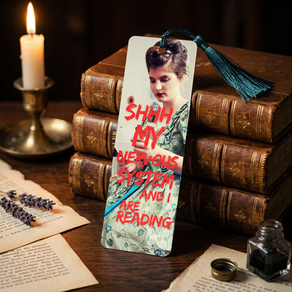 Victorian Bookmark, Dramatic Dark Academia