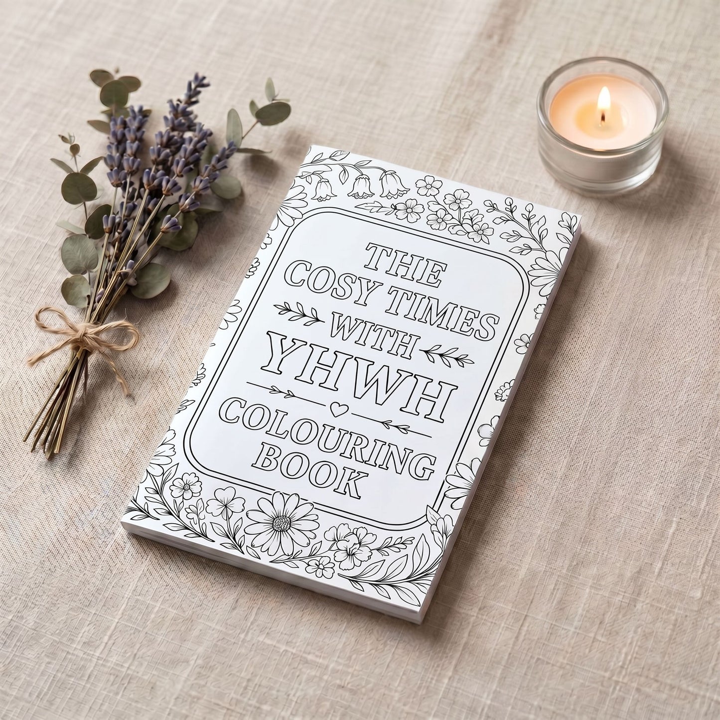 Cosy Times with YHWH Micro Colouring DIY Book