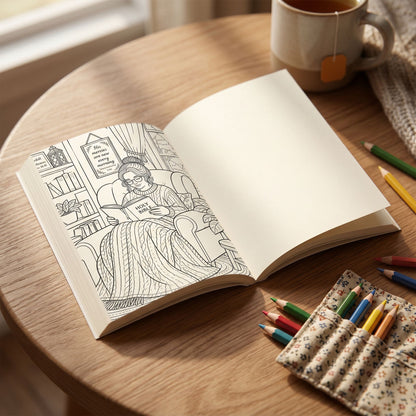 The Complete Cosy Times with YHWH Colouring Book