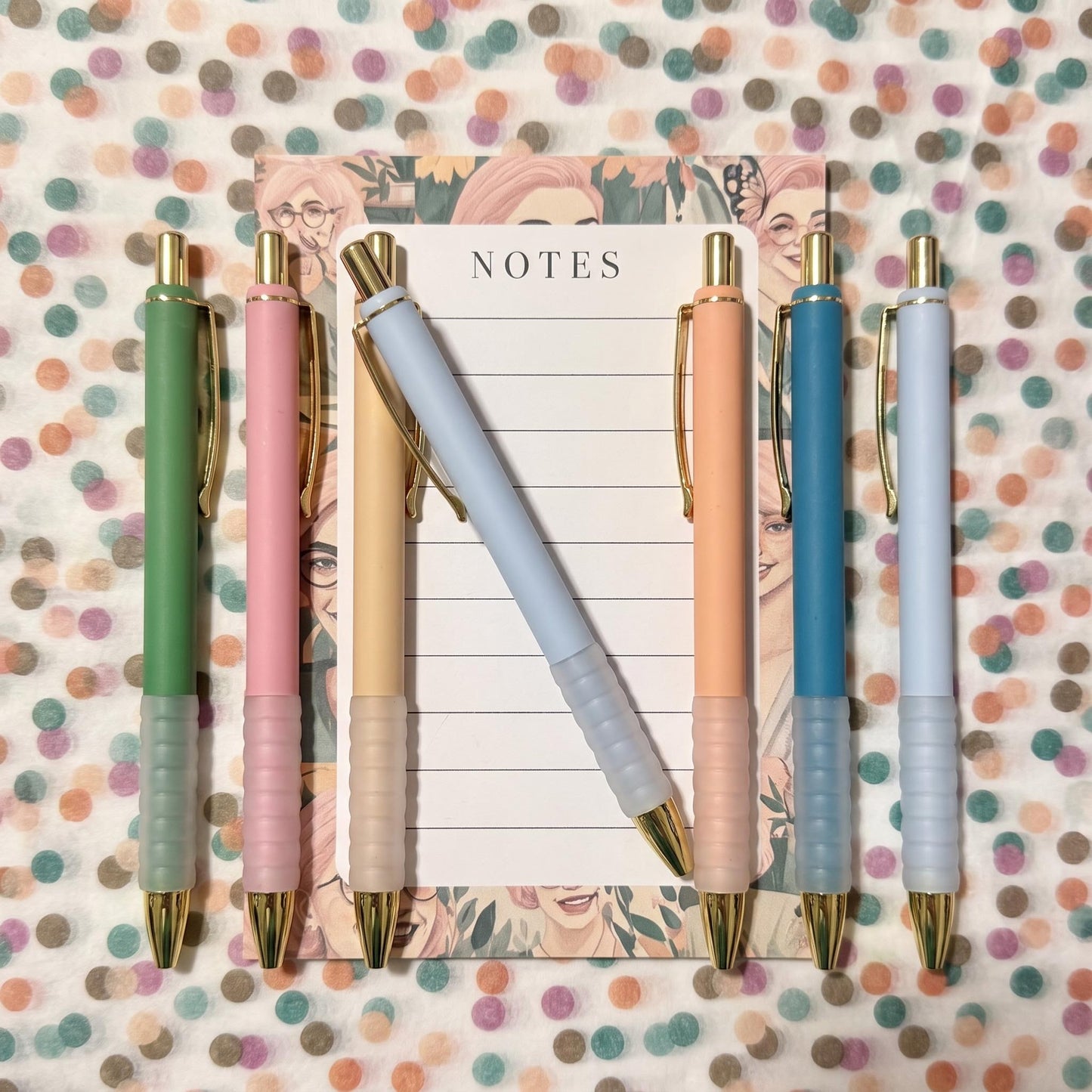 Pastel Gold Pens, sold individually