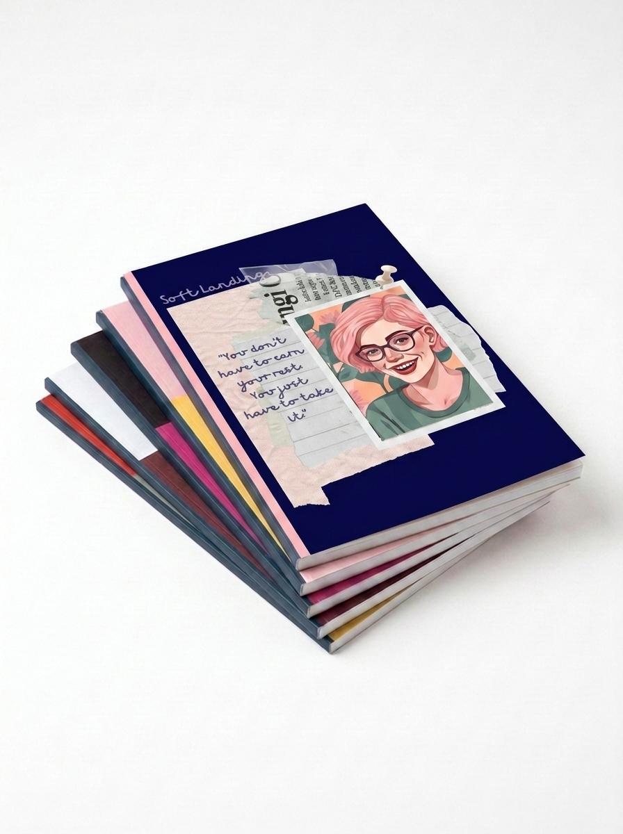 The Neuroblossom Project: Soft Landing dot-grid journal