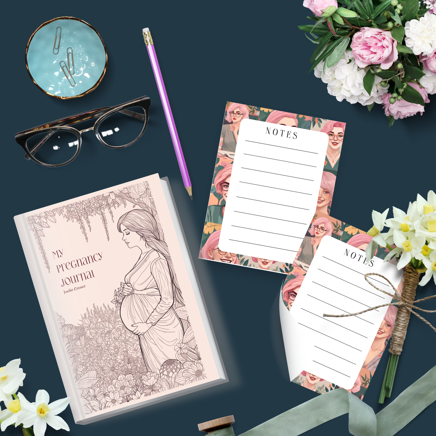 My Pregnancy Journal: A Week by Week record keeper and keepsake