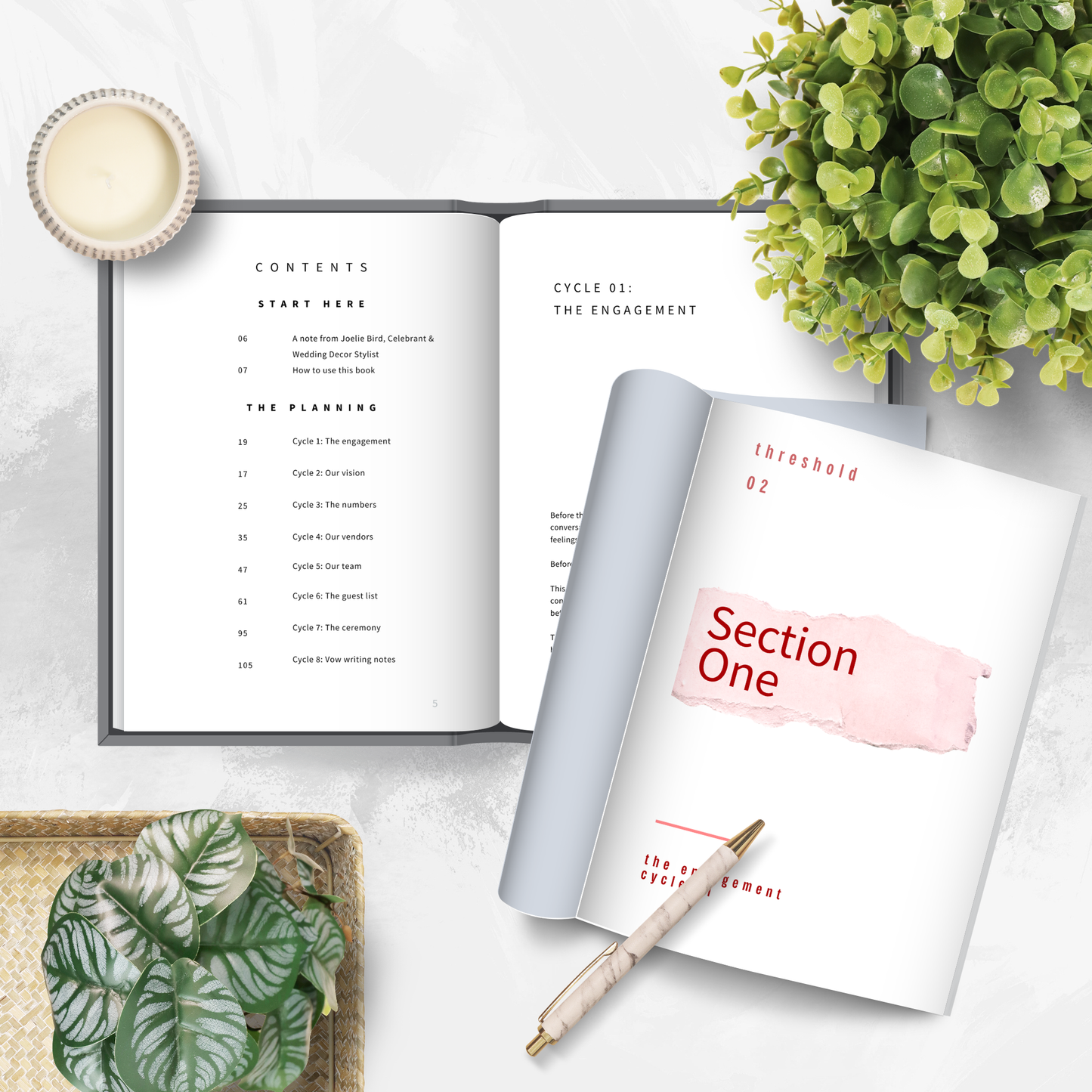 Said Yes: A Threshold Micro Companion: The Pocket Wedding Planner for the Entire Journey from Engagement to I Do